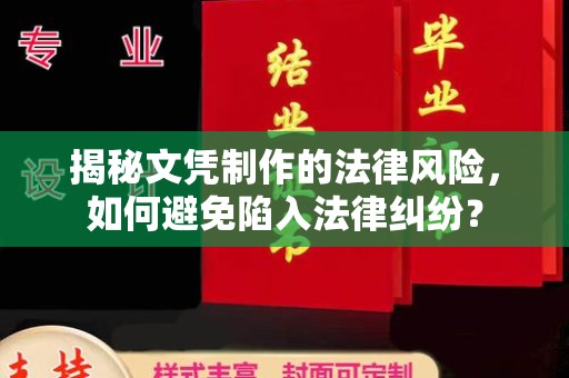 怀宁揭秘文凭制作的法律风险，如何避免陷入法律纠纷？